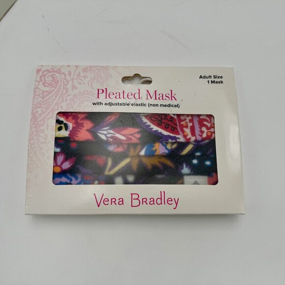 NWT Vera Bradley Cloth Mask - Foxwood Pattern - Picture 2 of 2